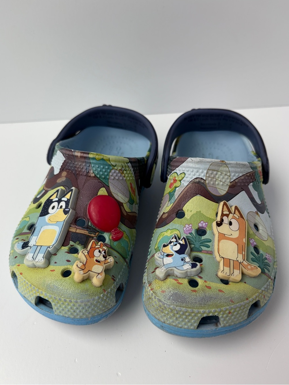 Crocs Bluey Classic Clogs Slip On Shoes Keepy Uppy Bingo Mum Dad Toddler C10
